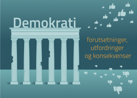 Demokratiserien forsideillustrasjon