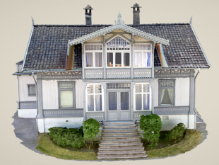 Tegning av huset Uranienborg