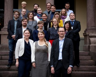 AYF`s medlemmer samlet på Det Norske Videnskaps-Akademi. 