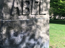 Abel detalj av Abelmonumentet av Gustav Vigeland