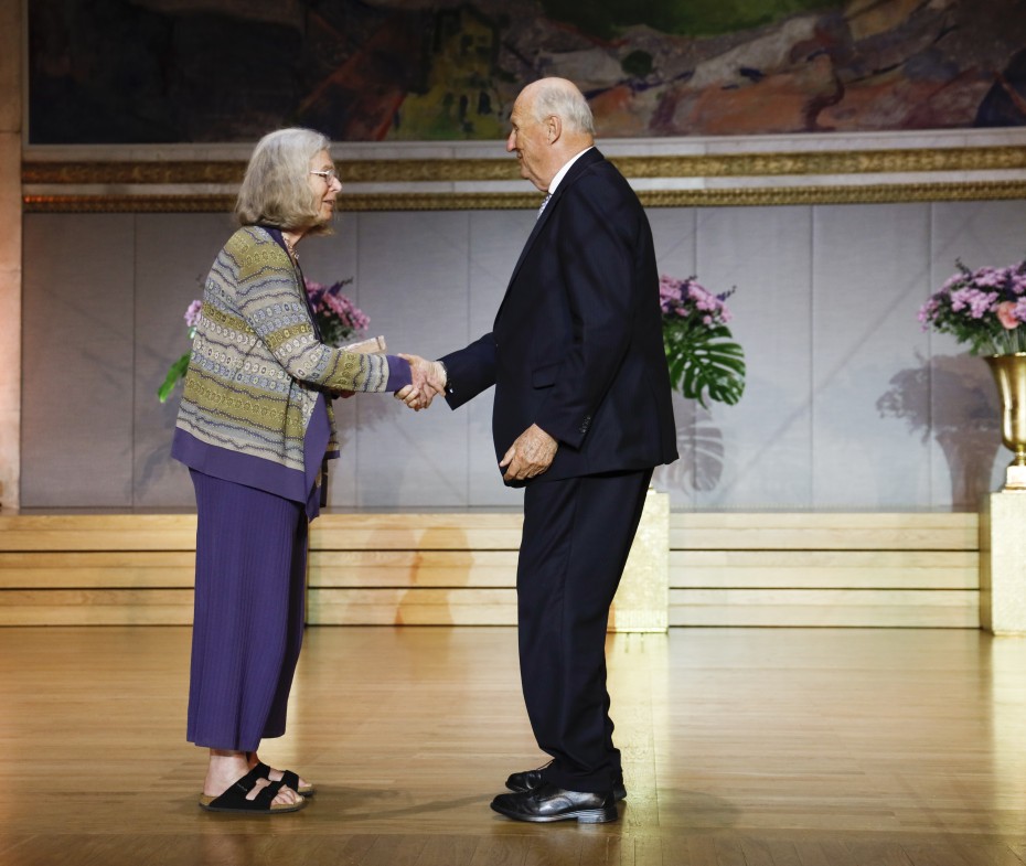 Karen Uhlenbeck får abelprisen 2019 NTBScanpix Trygve Indrelid