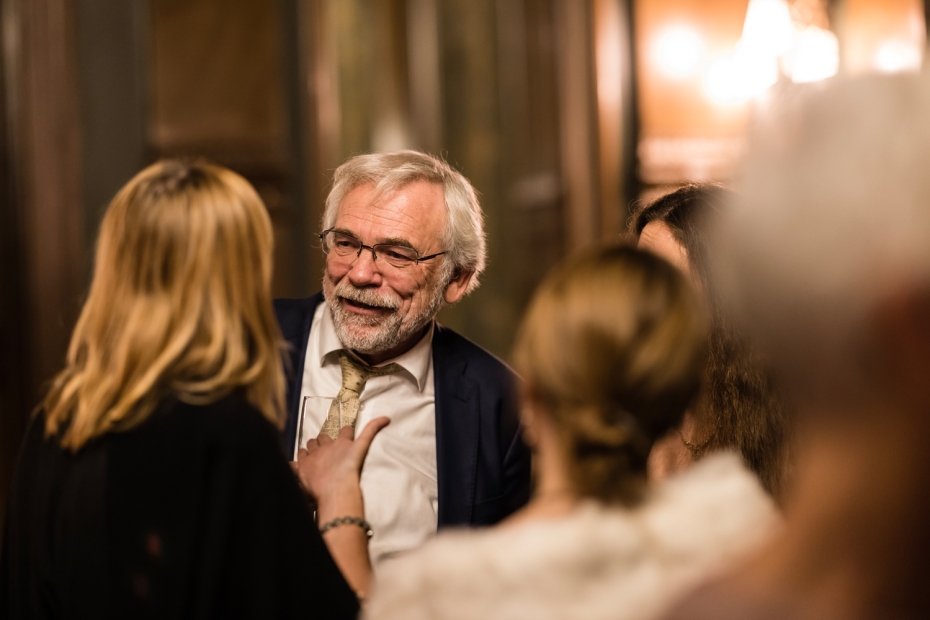 Aperitif i Gobelinsalen. Foto: Thomas Eckhoff