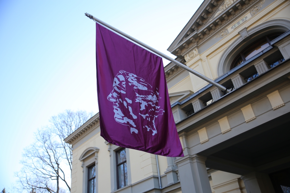 Flagg fra Akademiet - Abelflagget.