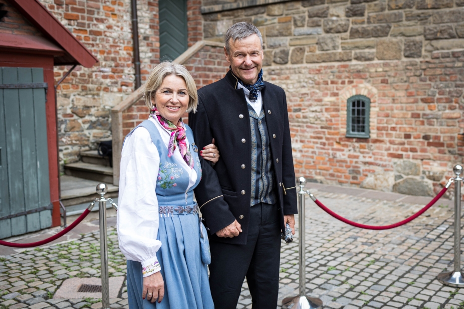 Administrerende direktør i NOKUT, Kristin Vinje, og hennes mann Vetle Vinje