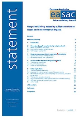 EASAC Statement cover